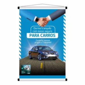 MINI BANNER COM BASTÃO E BARBANTE	1UN 	4X0	LONA280G	20X60CM